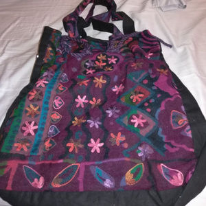 Beautiful Embroidered Boho Shoulder Bag